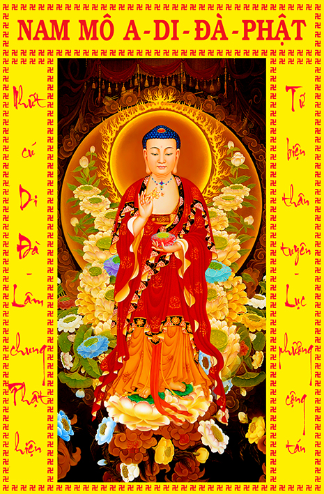 Tranh A Di Đà Phật